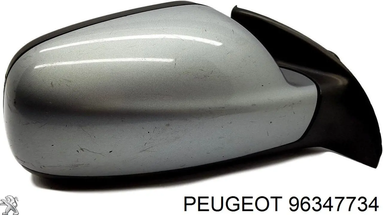 96347734 Peugeot/Citroen Зеркало заднего вида правое