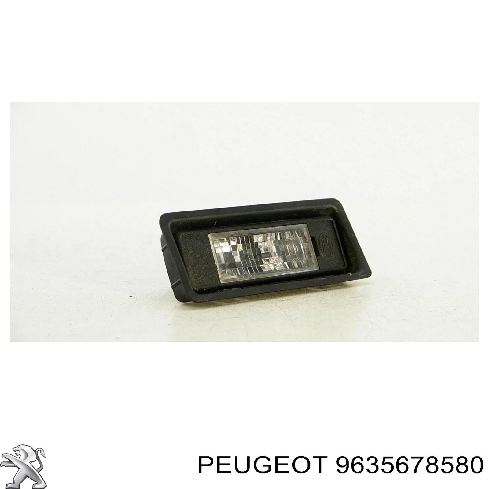 Фонарь подсветки заднего номера Peugeot/Citroen 9635678580 цена, от 7.32 USD