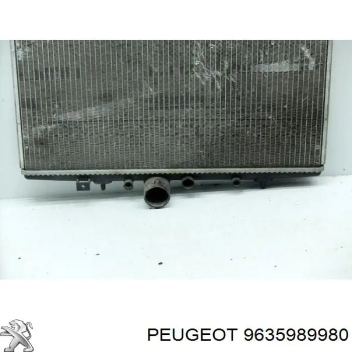 9635989980 Peugeot/Citroen radiador de esfriamento de motor