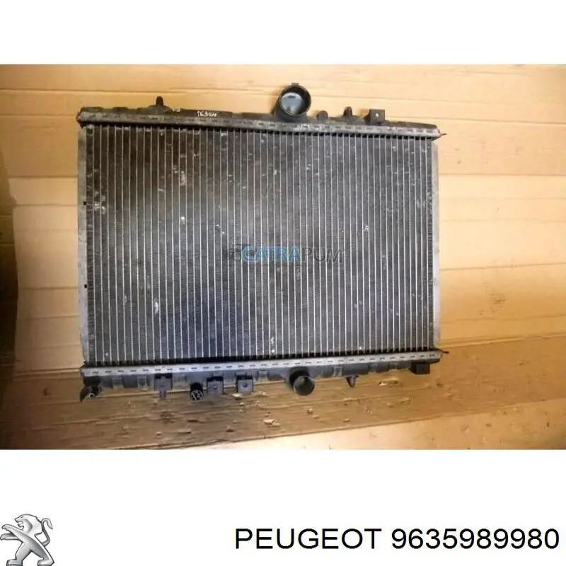 9635989980 Peugeot/Citroen Радиатор основной