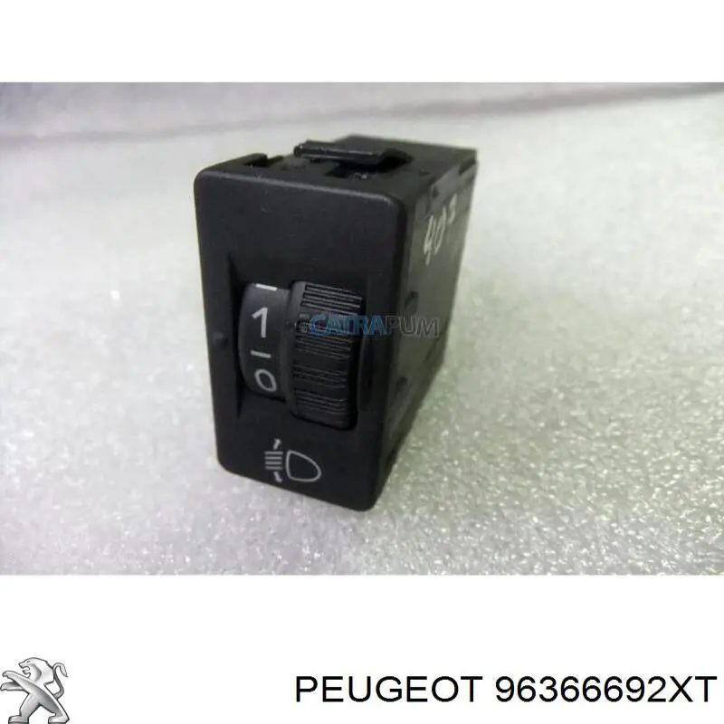 Кнопка (регулятор) корректора фар Peugeot/Citroen 96366692XT цена, от 2.53 USD