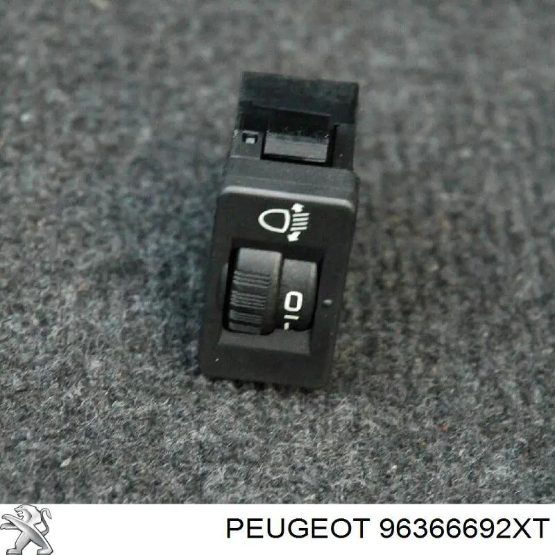 Кнопка (регулятор) корректора фар 96366692XT Peugeot/Citroen