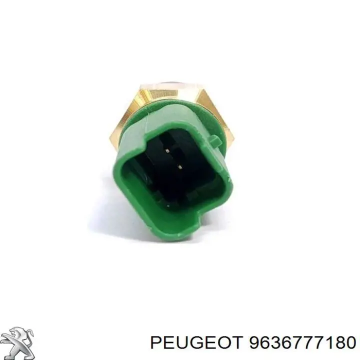 Sensor de temperatura do fluido de esfriamento 9636777180 Peugeot/Citroen