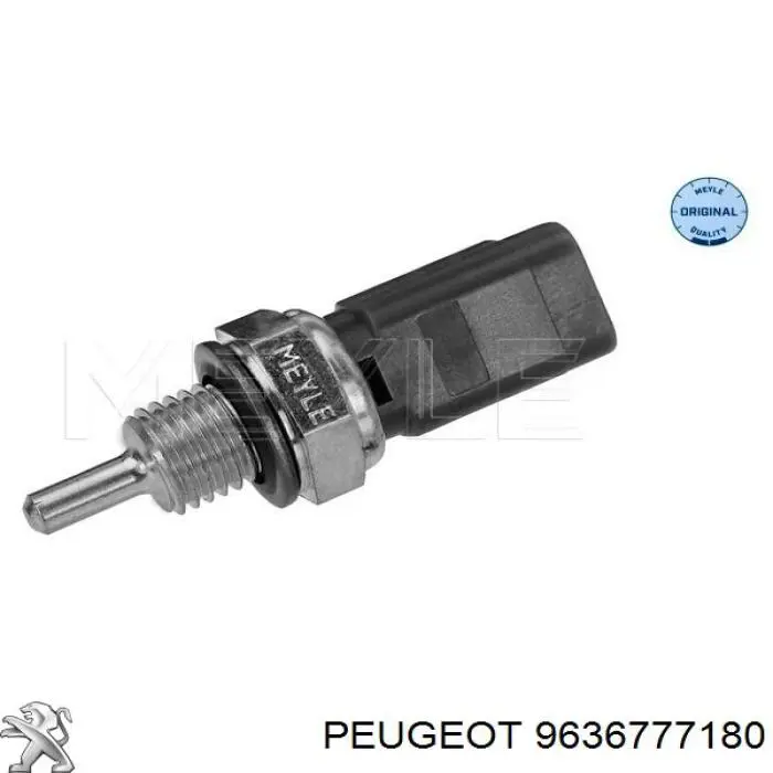 9636777180 Peugeot/Citroen Sensor de temperatura do fluido de esfriamento