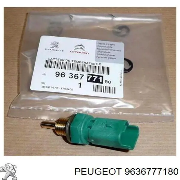Compre 9636777180 Peugeot/Citroen Sensor de temperatura do fluido de esfriamento