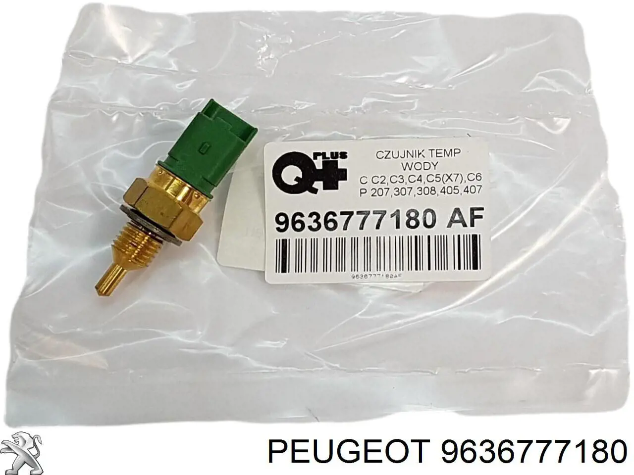 Sensor de temperatura do fluido de esfriamento Peugeot/Citroen 9636777180 preço, a partir de 17,43 USD
