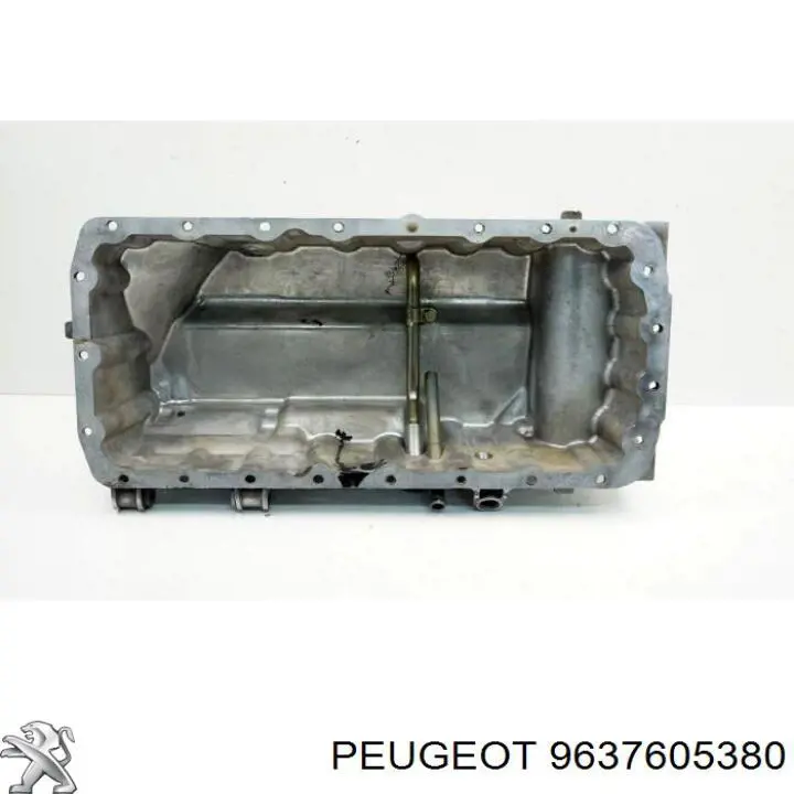 9637605380 Peugeot/Citroen panela de óleo de cárter do motor