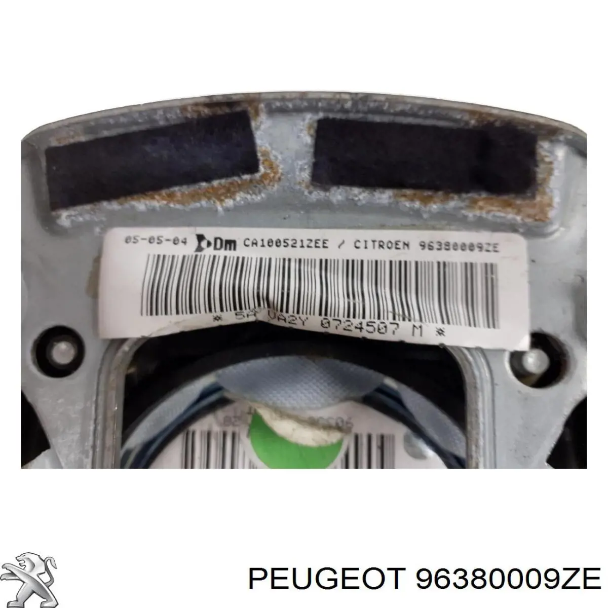 Подушка в руле Peugeot/Citroen 96380009ZE