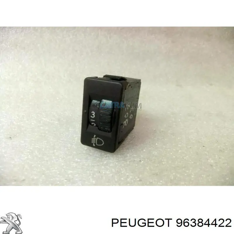 Кнопка (регулятор) корректора фар Peugeot/Citroen 96384422 цена, от 2.52 USD