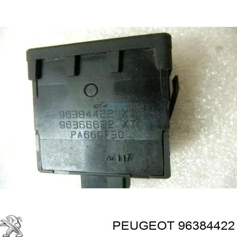 Купить 96384422 Peugeot/Citroen Кнопка (регулятор) корректора фар