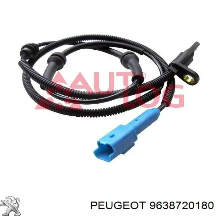 9638720180 Peugeot/Citroen датчик абс (abs передний)