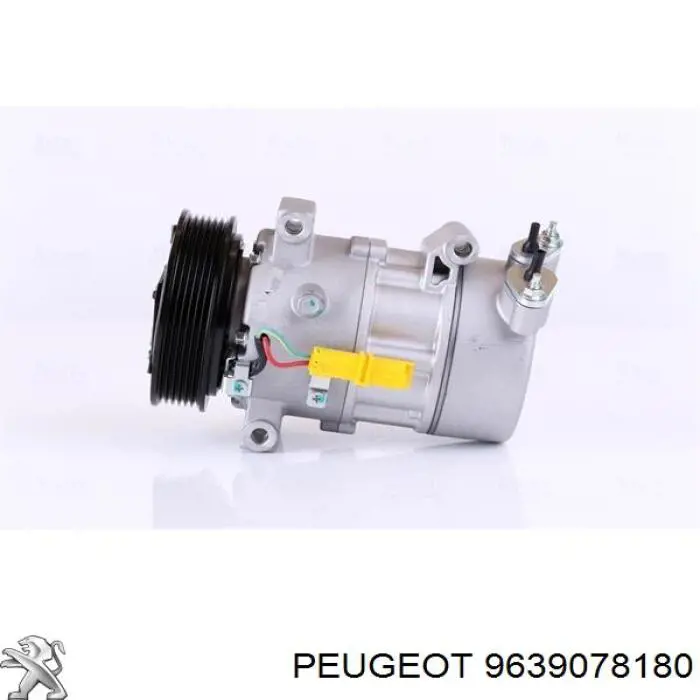 Компрессор кондиционера 9639078180 Peugeot/Citroen