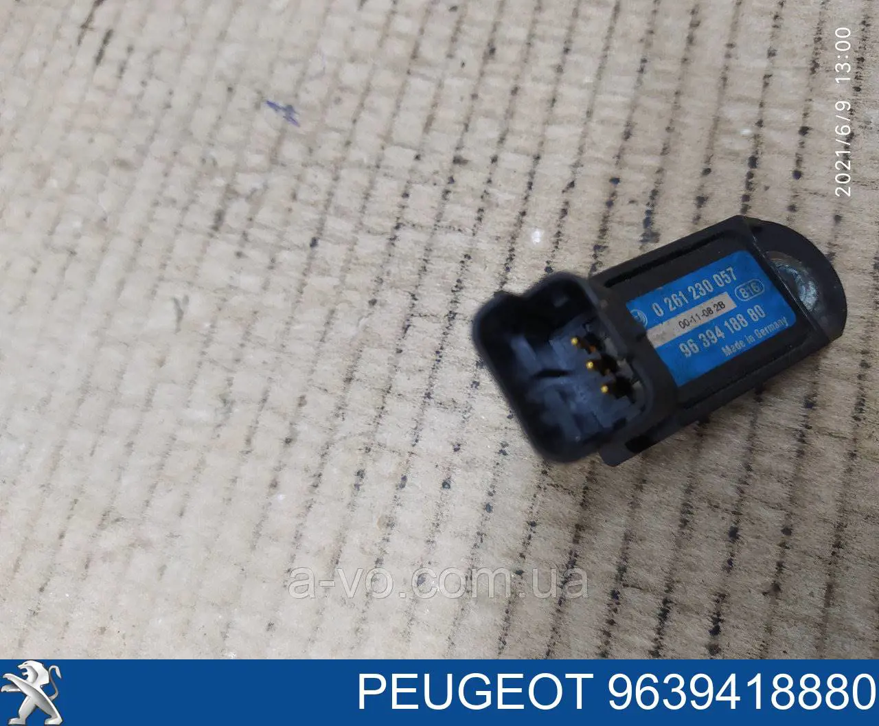Купить 9639418880 Peugeot/Citroen Датчик MAP