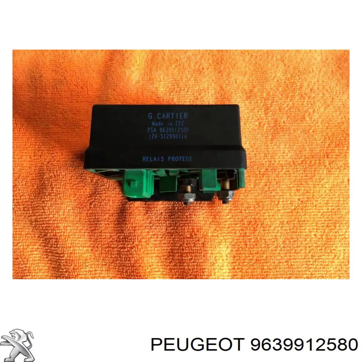 Реле свечей накаливания Peugeot/Citroen 9639912580