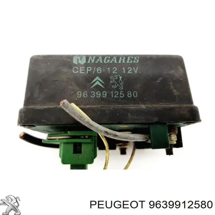 9639912580 Peugeot/Citroen Реле свечей накала