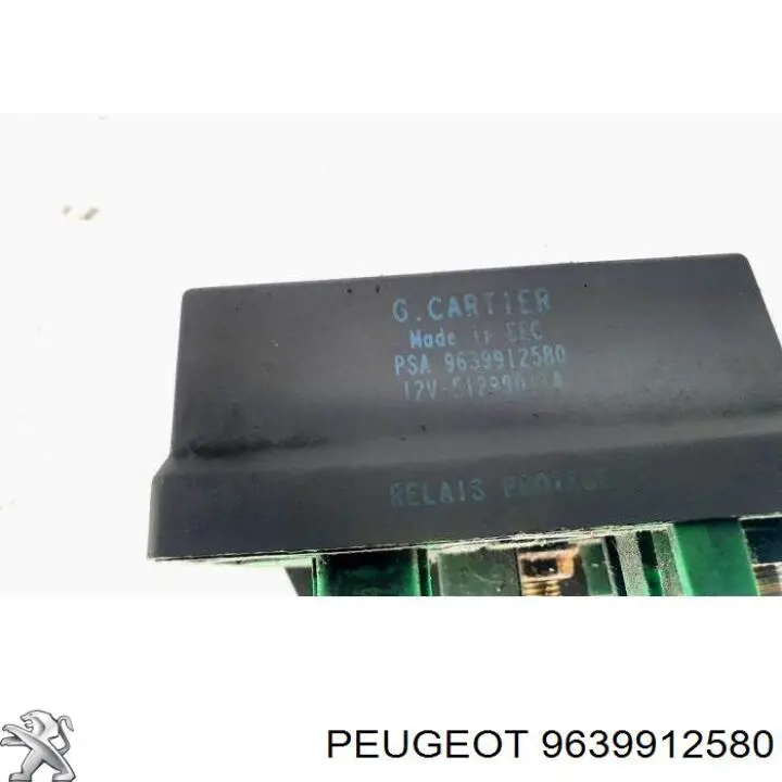 Купить 9639912580 Peugeot/Citroen Реле свечей накала