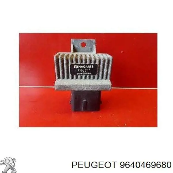 9640469680 PEUGEOT Relé de los calentadores original y equivalente