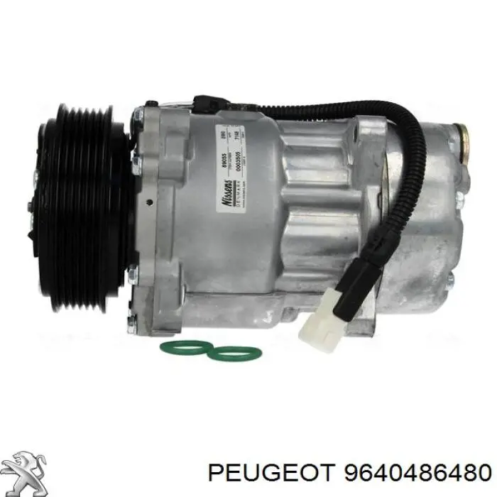 9640486480 Peugeot/Citroen compressor de aparelho de ar condicionado