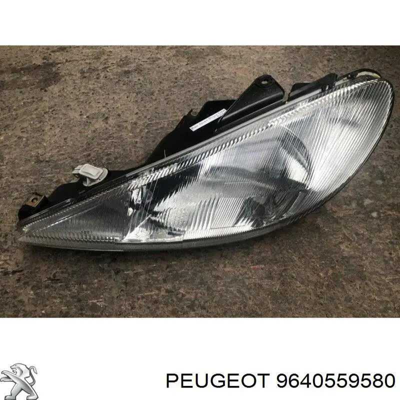 Купить 9640559580 Peugeot/Citroen Фара левая передняя