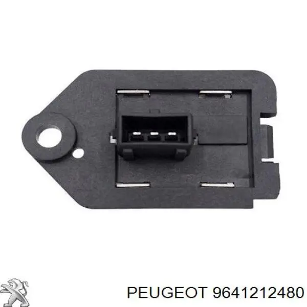 9641212480 Peugeot/Citroen regulador de revoluções de ventilador de esfriamento (unidade de controlo)