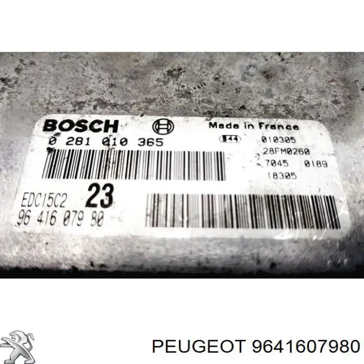  Peugeot/Citroen 9641607980 цена, от 29.29 USD