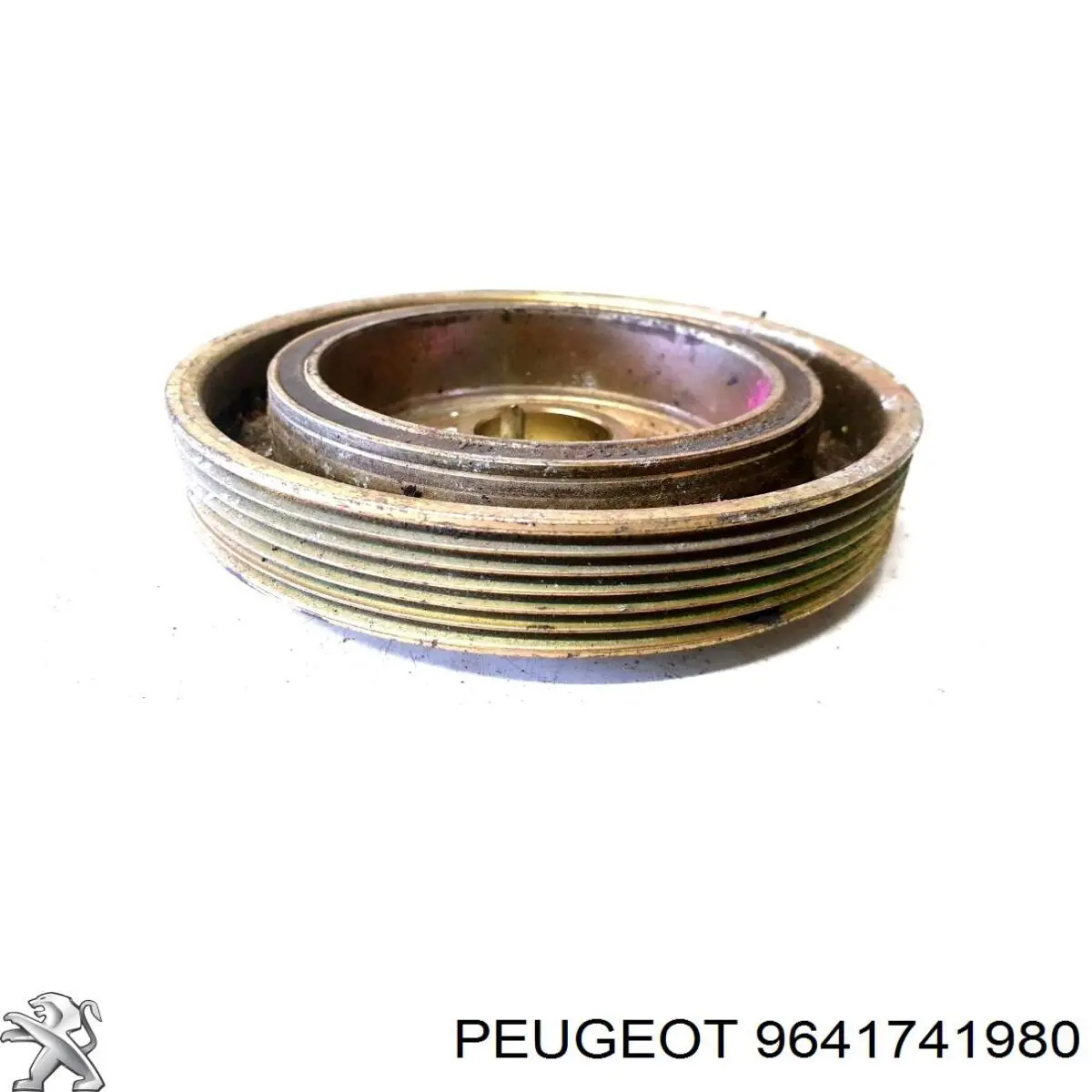 Купить 9641741980 Peugeot/Citroen Шкив-демпфер коленвала