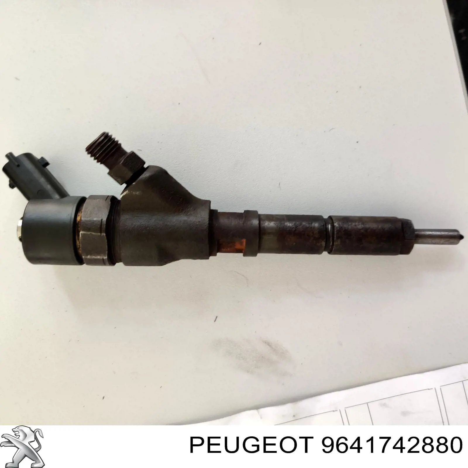 Форсунки Peugeot/Citroen 9641742880