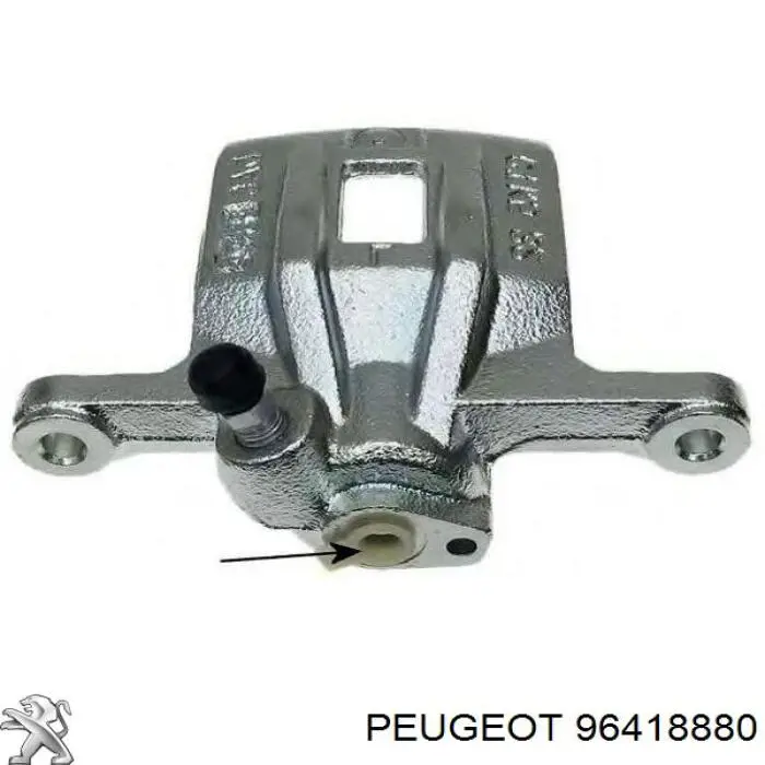 96418880 Peugeot/Citroen суппорт тормозной задний правый
