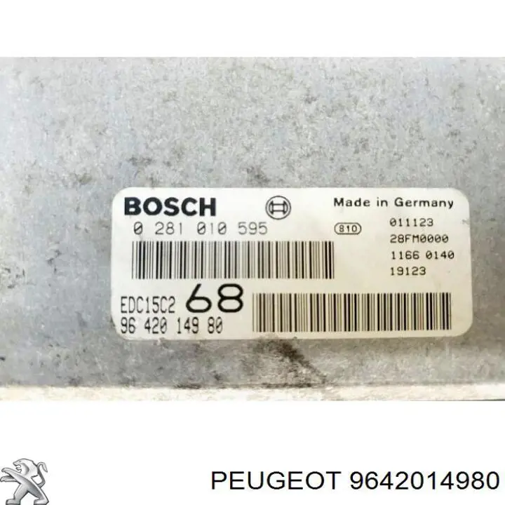  9642014980 Peugeot/Citroen