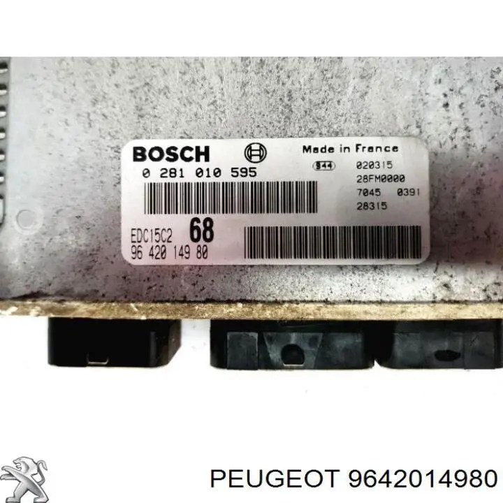  Peugeot/Citroen 9642014980