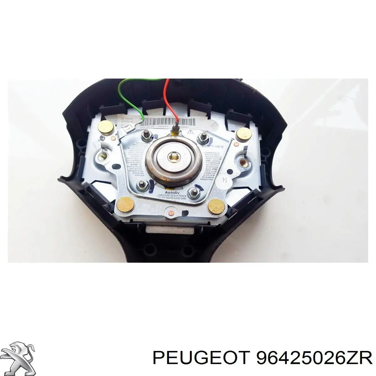 Airbag в мультируль Peugeot/Citroen 96425026ZR цена, от 8.47 USD