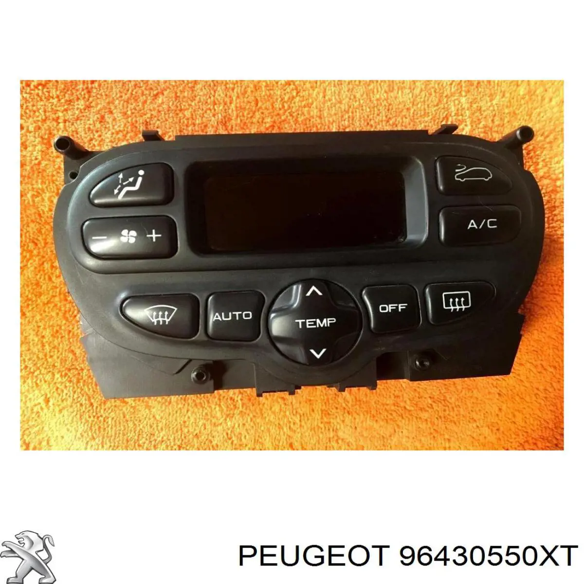 Блок управления кондиционером 96430550XT Peugeot/Citroen