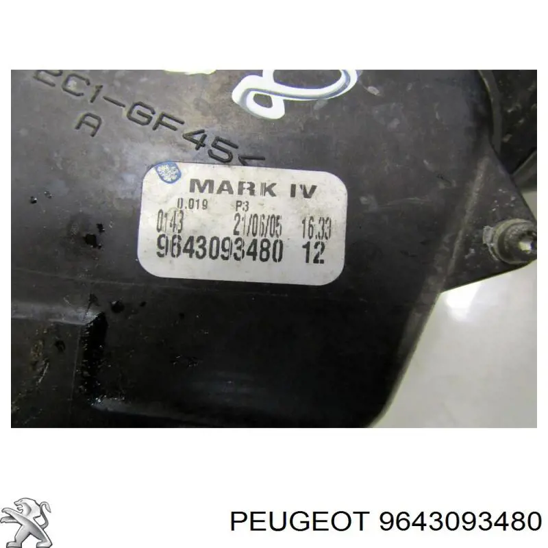 9643093480 PEUGEOT Caja de termostato original y equivalente