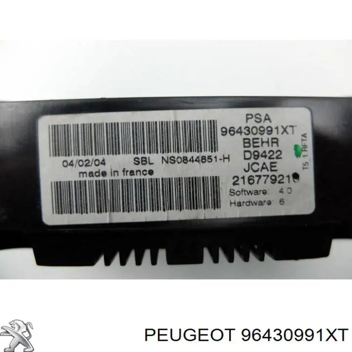 Блок управления кондиционером 9140010385 Peugeot/Citroen