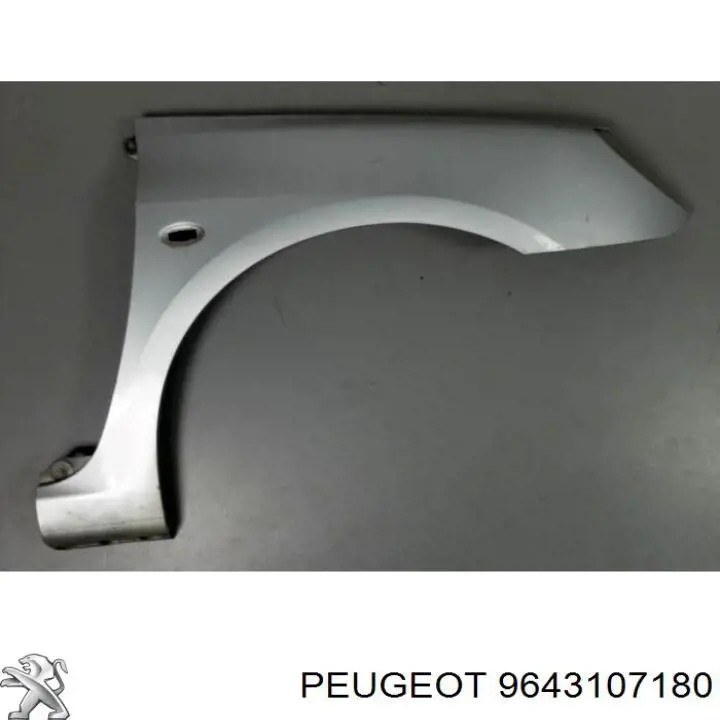 Купить 9643107180 Peugeot/Citroen Крыло переднее правое