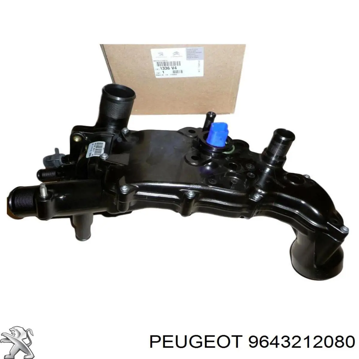 9643212080 Peugeot/Citroen caixa do termostato