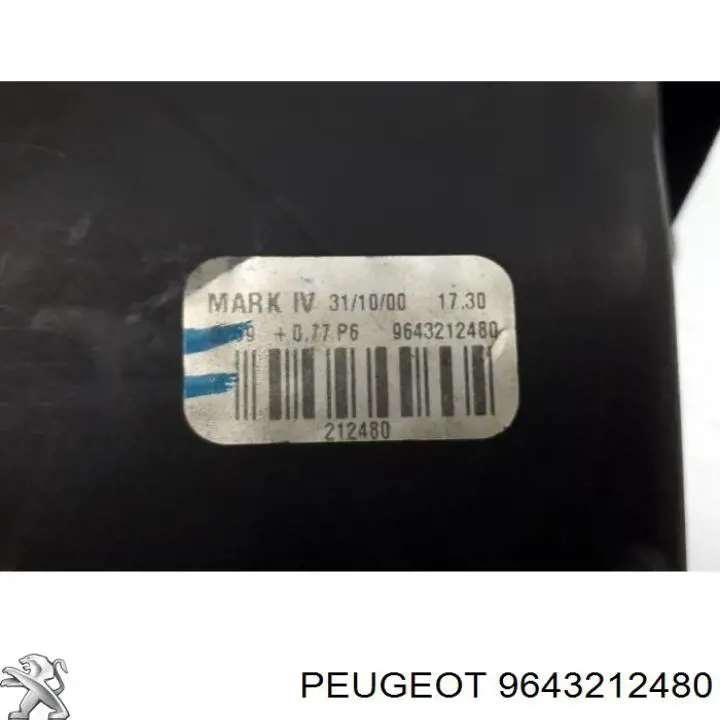 9643212480 Peugeot/Citroen 
