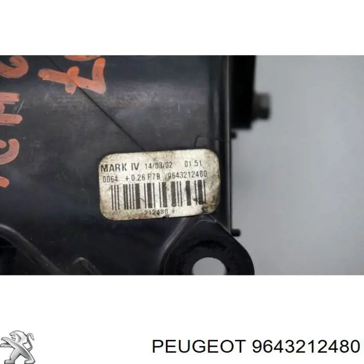  Peugeot/Citroen 9643212480 цена, от 112.87 USD