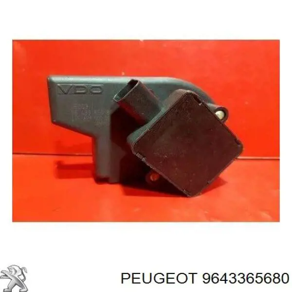 Купить 9643365680 Peugeot/Citroen Датчик положения педали акселератора (газа)