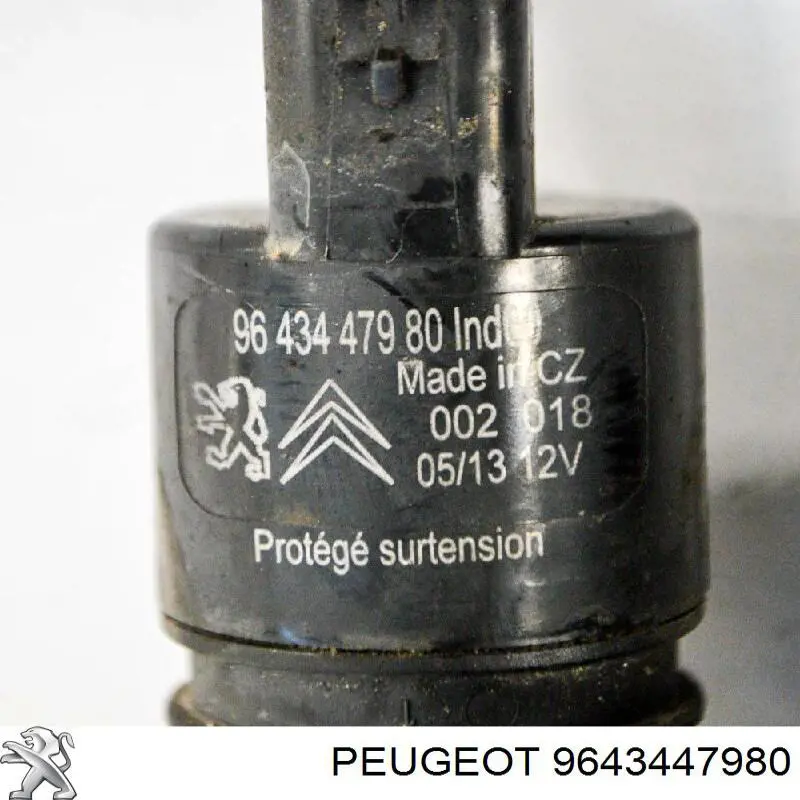 Моторчик омывателя стекла передний/задний Peugeot/Citroen 9643447980 цена, от 3.64 USD