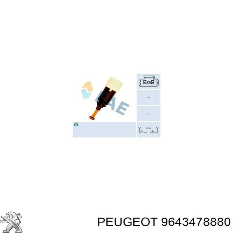 Лягушка Peugeot/Citroen 9643478880 цена, от 4.19 USD