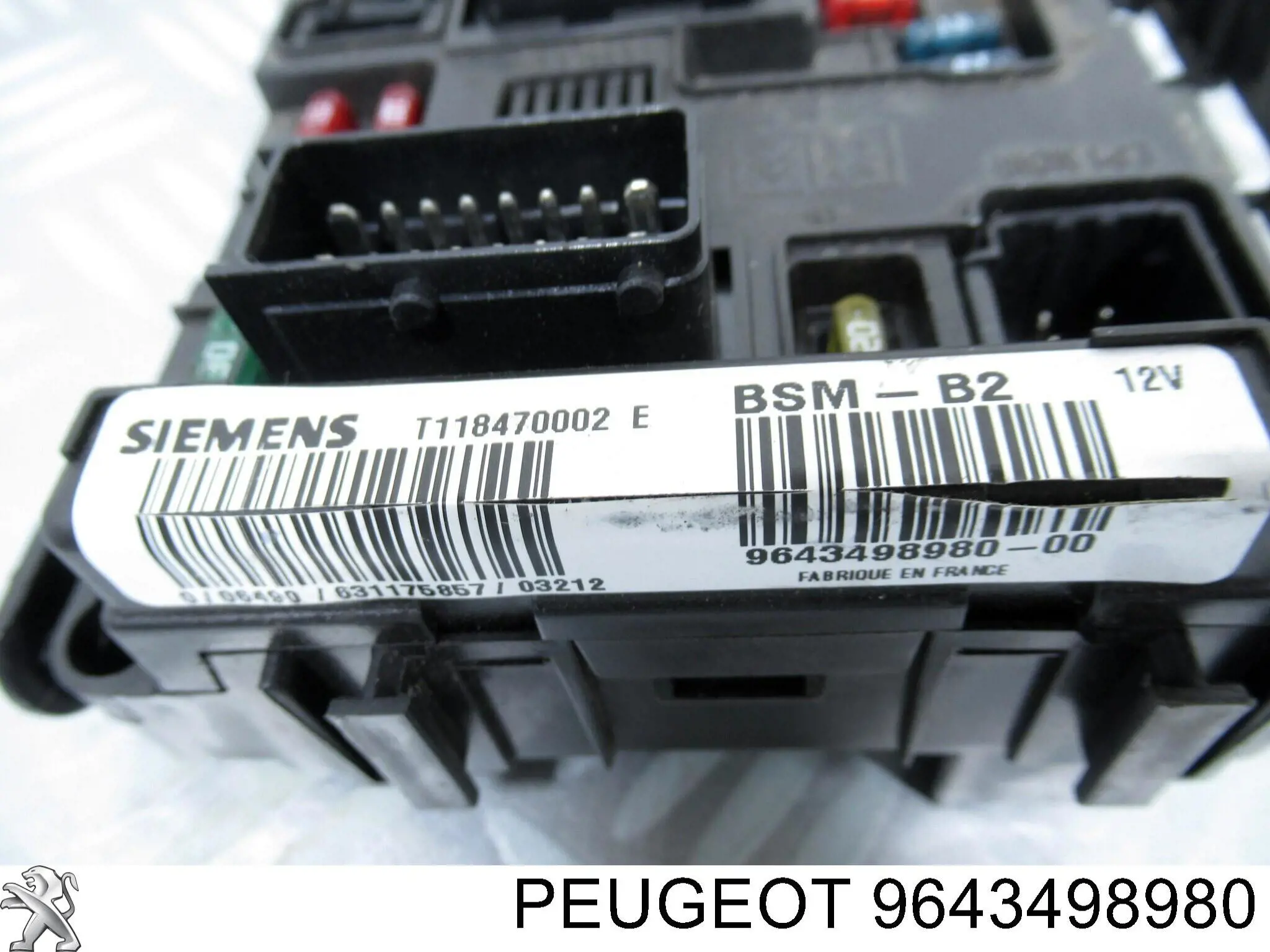 Монтажный блок Peugeot/Citroen T118470002