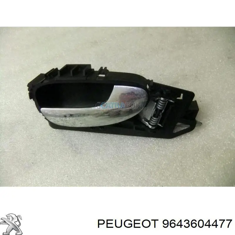 Ручка правой задней двери Peugeot/Citroen 9643604477 цена, от 4.74 USD
