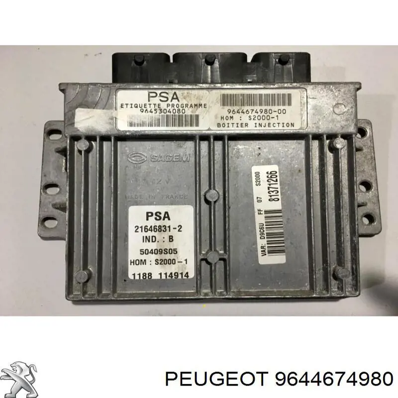 9644674980 Peugeot/Citroen 