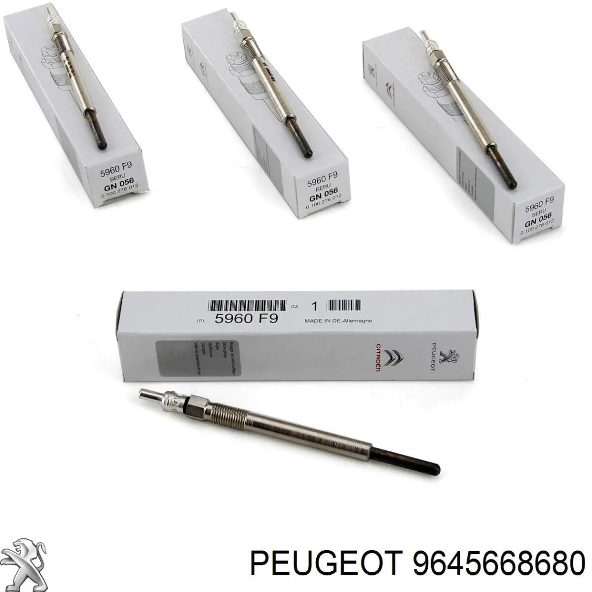Реле управления Peugeot/Citroen 9645668680 цена, от 69.34 USD