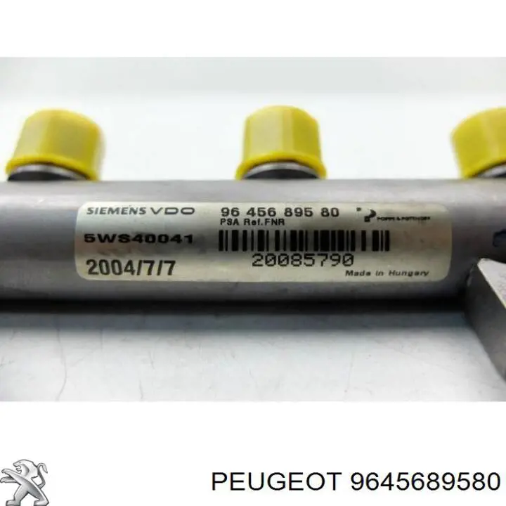 9645689580 Peugeot/Citroen распределитель топлива (рампа)