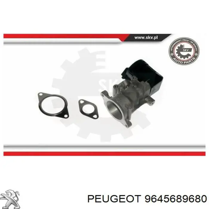 Приборы управления системы рециркуляции Peugeot/Citroen 9645689680 цена, от 29.32 USD