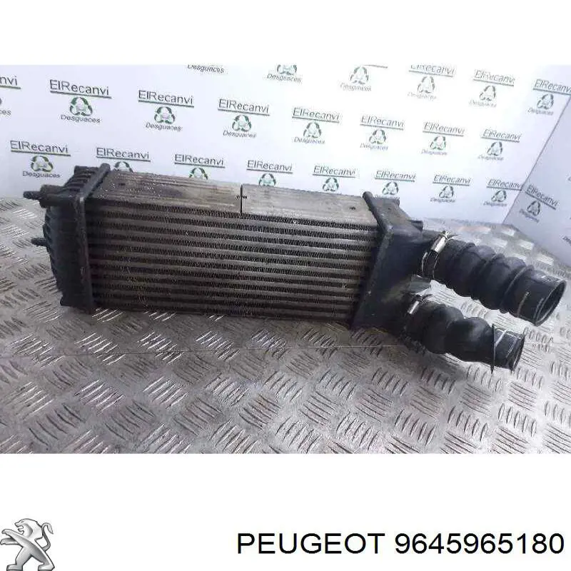 9645965180 Peugeot/Citroen radiador de intercooler