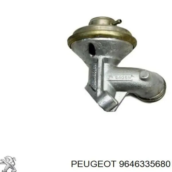 9646335680 Peugeot/Citroen válvula egr de recirculação dos gases