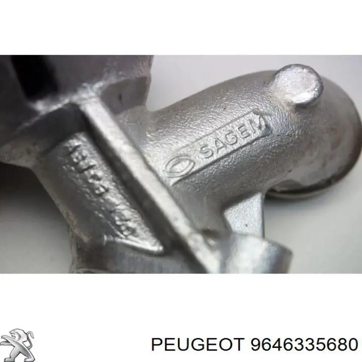 Купить 9646335680 Peugeot/Citroen Клапан EGR системы рециркуляции отработавших газов